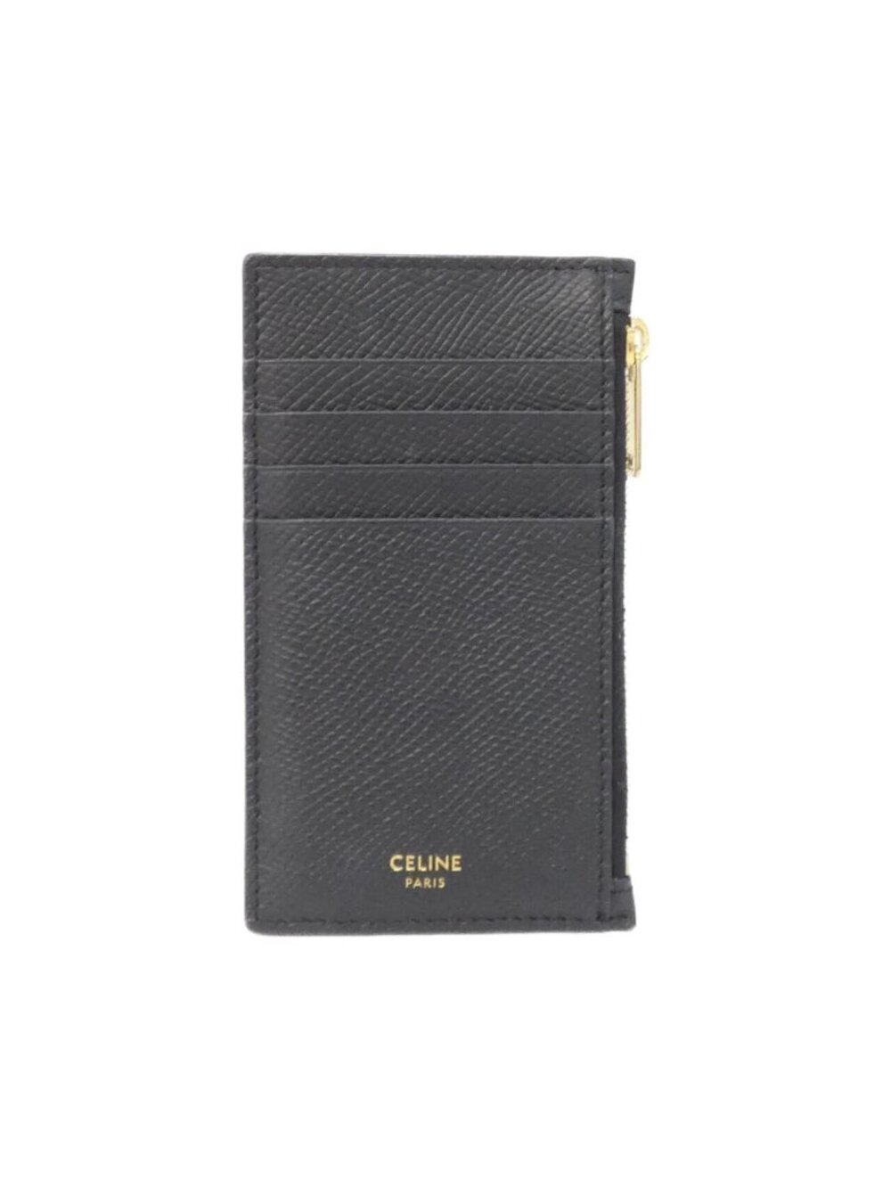 Celine Coin Case Coin Purse Black